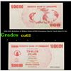 Image 1 : 2006-2008 Zimbabwe 10 Million Dollars (ZWN) Emergency Bearer Check Notes P# 55a Grades Select CU