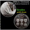 Image 1 : Proof 1994-w Vietnam Modern Commem Dollar $1 Grades GEM++ Proof Deep Cameo