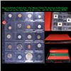 Image 1 : Huge Liifetime Collection - Too Many Coins To Auction Individually - This Lot is For One Page of 20 