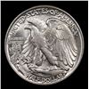 Image 3 : 1945-p Walking Liberty Half Dollar 50c Grades Choice Unc