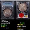 Image 1 : PCGS 1886-p Morgan Dollar $1 Graded ms65 By PCGS