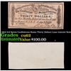Image 1 : 1864 3rd Series Confederate States Thirty Dollars Loan Interest Note Grades Select CU