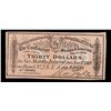 Image 2 : 1864 3rd Series Confederate States Thirty Dollars Loan Interest Note Grades Select CU