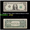 Image 1 : 1963B $1 'Barr Note' Federal Reserve Note Grades xf
