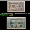 Image 1 : 1917-1918 Germany 5 Marks Banknote P# 56a Grades Select CU