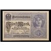 Image 2 : 1917-1918 Germany 5 Marks Banknote P# 56a Grades Select CU