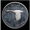 Image 3 : 1867-1967 Canada 1 Dollar  KM 70 Grades Choice Unc+ PL
