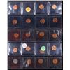 Image 3 : Page of 20 Different Date Lincoln 1 Cents All Red Most Gem Unc or Better
