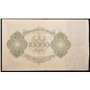 Image 3 : 1922 Germany (Weimar Republic) 10,000 Marks "Vampire" Post-WWI Hyperinflation Note P# 71 Grades vf++