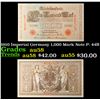 Image 1 : 1910 Imperial Germany 1,000 Mark Note P: 44B Grades Choice AU/BU Slider