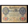 Image 2 : 1910 Imperial Germany 20 Mark Note P: 40B Grades vf+