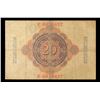 Image 3 : 1910 Imperial Germany 20 Mark Note P: 40B Grades vf+