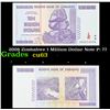 Image 1 : 2008 Zimbabwe 1 MIllion Dollar Note P: 77 Grades Select CU