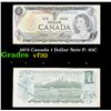 Image 1 : 1973 Canada 1 Dollar Note P: 85C Grades vf++