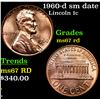 Image 1 : 1960-d sm date Lincoln Cent 1c Grades GEM++ Unc RD