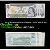 Image 1 : Set of 4 Concecutive 1973 Canada 1 Dollar Note P: 85C Grades CU
