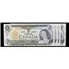 Image 2 : Set of 4 Concecutive 1973 Canada 1 Dollar Note P: 85C Grades CU