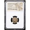 Image 2 : NGC 336-323 BC Kingdom of Macedon AE Unit, Alexander III Ancient Obv. Heracles, Rev. Club & Bow Grad