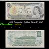 Image 1 : 1973 Canada 1 Dollar Note P: 85C Grades vf+