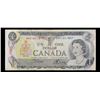 Image 2 : 1973 Canada 1 Dollar Note P: 85C Grades vf+