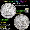 Image 1 : ***Auction Highlight*** 1857-p Seated Liberty Quarter 25c Graded Select+ Unc BY USCG (fc)