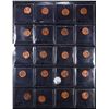 Image 3 : Page of 20 Different Date Lincoln 1 Cents All Red Most Gem Unc or Better