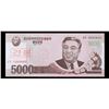 Image 2 : 2009 Upper Korea 5,000 Won Note P: 66S Grades Gem CU