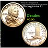 Image 1 : Group of 5 Sacagawea $1 (2004-s, 2003-s, 2002-s, 2001-s, 2000-s)