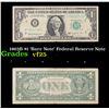 Image 1 : 1963B $1 'Barr Note' Federal Reserve Note Grades vf+