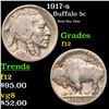 Image 1 : 1917-s Buffalo Nickel 5c Grades f, fine