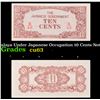 Image 1 : 1942 Malaya Under Japanese Occupation 10 Cents Note P: M3B Grades Select CU