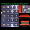 Image 1 : Huge Liifetime Collection - Too Many Coins To Auction Individually - This Lot is For One Page of 20 