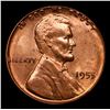 Image 2 : 1955-p Lincoln Cent 1c Grades GEM+ Unc RD