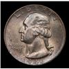 Image 2 : 1946-s Washington Quarter Nice Color! 25c Grades Choice Unc