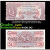 Image 1 : 2x Consecutive 1948 ND Second Series British Armed Forces 1 Pound Special Voucher P# M22a Grades Gem