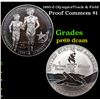 Image 1 : Proof 1995-d OlympicsTrack & Field Modern Commem Dollar $1 Grades GEM++ Proof Deep Cameo