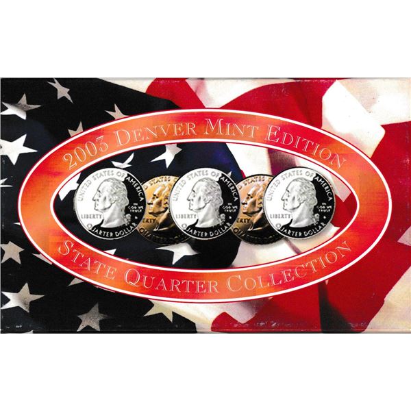 2003 Denver Mint Edition State Quarters Collection