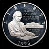 Image 2 : Proof 1993-s Silver Bill of Rights Modern Commem Half Dollar 50c Grades GEM++ Proof Deep Cameo