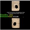 Image 1 : 1780 Connecticut 20 Shillings Note (Cancelled With Hole Thru it) Grades vf++