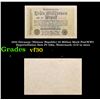 Image 1 : 1923 Germany (Weimar Republic) 10 Million Mark Post-WWI Hyperinflation Note P# 106a, Watermark: G/D 