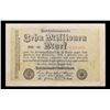Image 2 : 1923 Germany (Weimar Republic) 10 Million Mark Post-WWI Hyperinflation Note P# 106a, Watermark: G/D 