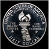 Image 3 : Proof 1993-s Silver Bill of Rights Modern Commem Half Dollar 50c Grades GEM++ Proof Deep Cameo