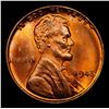 Image 2 : 1945-p Lincoln Cent Great Color 1c Grades GEM+ Unc RD