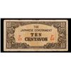 Image 2 : 1942 Philippines (Japanese WWII Occupation) 5 Centavos Note P#?104 Grades vf+