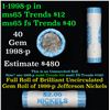 Image 1 : Shotgun Jefferson 5c roll, 1998-p 40 pcs String & Son Wrapper