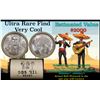 Image 1 : ***Auction Highlight*** ARRIBA! ARRIBA! Ultra Rare Full Roll 20x Silver 1977-1979 Gem Unc Mexico 100