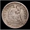 Image 2 : 1855-p Seated Liberty Half Dime 1/2 10c Grades vf++