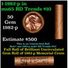 Image 1 : Shotgun Lincoln 1c roll, 1982-p 50 pcs Brandt Wrapper.