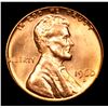 Image 2 : 1960-d sm date Lincoln Cent 1c Grades Gem+ Unc RD