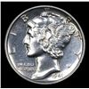 Image 1 : Proof 1941 Mercury Dime 10c Grades GEM+ Proof